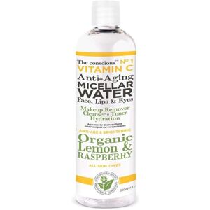 The Conscious, Vitamin C, Przeciwstarzeniowy Płyn Micelarny Z Organiczną Cytryną I Maliną, 350 Ml The Conscious, Vitamin C, Przeciwstarzeniowy Płyn Micelarny Z Organiczną Cytryną I Maliną, 350 Ml