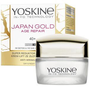 Yoskine, Japan Gold Krem do twarzy na dzień i noc 40+ z 24k złotem Yoskine, Japan Gold Krem do twarzy na dzień i noc 40+ z 24k złotem
