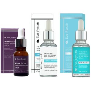 Zestaw serum anti-aging: kwas hialuronowy + squalane + peptydy + przeciwzmarszczkowe Zestaw serum anti-aging: kwas hialuronowy + squalane + peptydy + przeciwzmarszczkowe