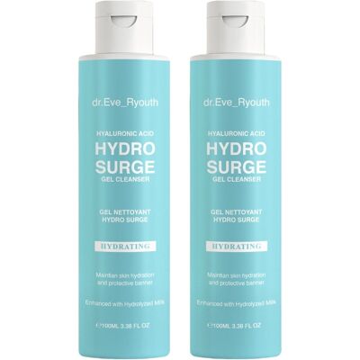 2x żel oczyszczający Hydro Surge z kwasem hialuronowym 100ml 2x żel oczyszczający Hydro Surge z kwasem hialuronowym 100ml