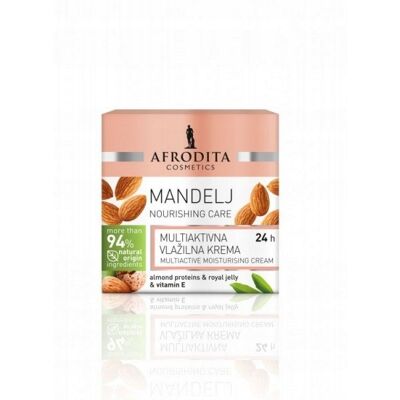 Afrodita Cosmetics Migdał krem nawilżający do twarzy na dzień i noc Afrodita Cosmetics Migdał krem nawilżający do twarzy na dzień i noc