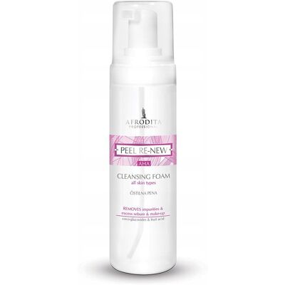 Afrodita, Pianka oczyszczająca z kwasami AHA, 200ml Afrodita, Pianka oczyszczająca z kwasami AHA, 200ml