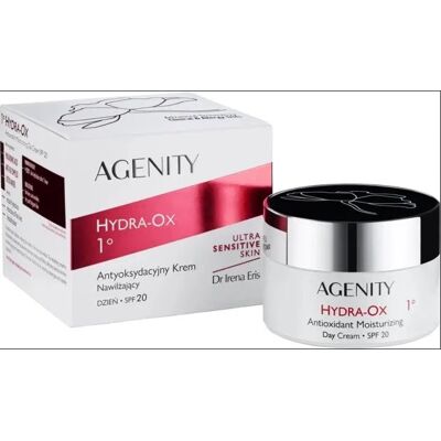 AGENITY 1° HYDRA-OX Antyoksydacyjny Krem Nawilżający na dzień SPF20 50ml AGENITY 1° HYDRA-OX Antyoksydacyjny Krem Nawilżający na dzień SPF20 50ml