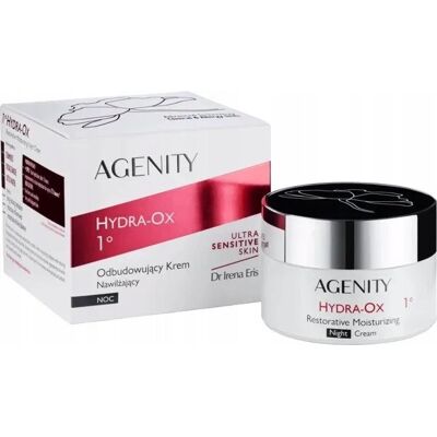 AGENITY 1 ° HYDRA-OX Odbudowujący Krem Nawilżający na noc 50ml AGENITY 1 ° HYDRA-OX Odbudowujący Krem Nawilżający na noc 50ml