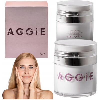 Maseczka odmładzająca na twarz 50+ z witaminąE AGGIE 50ml wygładzająca cerę Maseczka odmładzająca na twarz 50+ z witaminąE AGGIE 50ml wygładzająca cerę