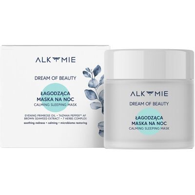 Alkmie, Dream Of Beauty - Łagodząca Maska Na Noc, 60ml Alkmie, Dream Of Beauty - Łagodząca Maska Na Noc, 60ml