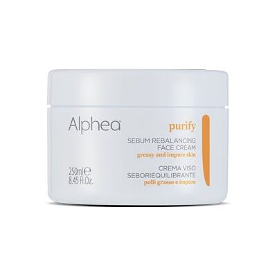 Alphea Purify – Sebonormalizujący krem do twarzy dla skóry tłustej i mieszanej 250 ml Alphea Purify – Sebonormalizujący krem do twarzy dla skóry tłustej i mieszanej 250 ml