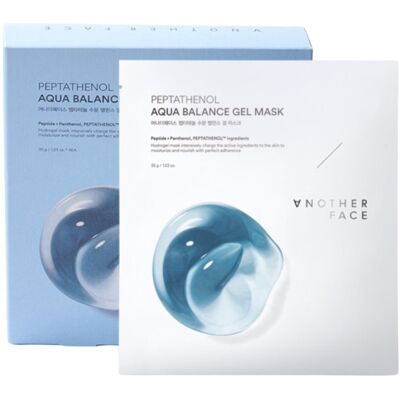 ANOTHER FACE Hydrożelowa maska z pantenolem i peptydami Aqua Balance, 4 x 35g ANOTHER FACE Hydrożelowa maska z pantenolem i peptydami Aqua Balance, 4 x 35g