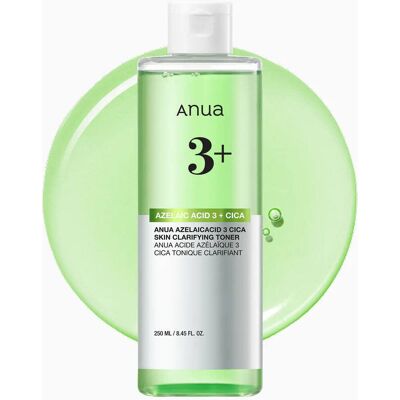 Anua Azelaic Acid 3 Cica Skin Clarifying Toner 250 ml Anua Azelaic Acid 3 Cica Skin Clarifying Toner 250 ml