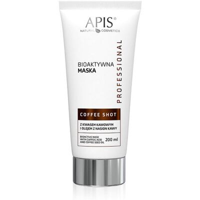 Apis Natural Cosmetics Coffee Shot - Maska twarzy dla kobiet - Elastyczność & Rozświetlenie Apis Natural Cosmetics Coffee Shot - Maska twarzy dla kobiet - Elastyczność & Rozświetlenie