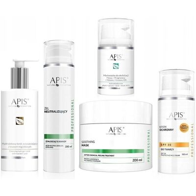 APIS ZABIEG KWAS MIX KWASÓW 40% FITOWY TONIK NEUTRALIZATOR MASKA SPF 30 APIS ZABIEG KWAS MIX KWASÓW 40% FITOWY TONIK NEUTRALIZATOR MASKA SPF 30