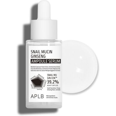 APLB Serum regenerujące ze śluzem ślimaka i żeń-szeniem APLB Serum regenerujące ze śluzem ślimaka i żeń-szeniem