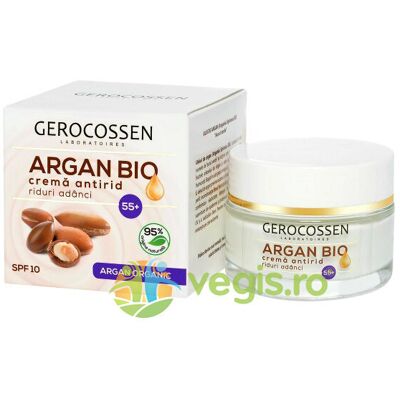 Argan Bio Przeciwzmarszczkowy Krem Głęboko Zmarszczkowy 55+ 50ml Argan Bio Przeciwzmarszczkowy Krem Głęboko Zmarszczkowy 55+ 50ml