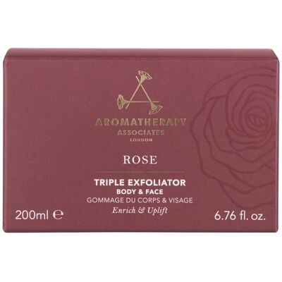 Aromatherapy Associates, Rose, Naturalne olejki eteryczne, Peeling eksfoliujący, 200 ml Aromatherapy Associates, Rose, Naturalne olejki eteryczne, Peeling eksfoliujący, 200 ml