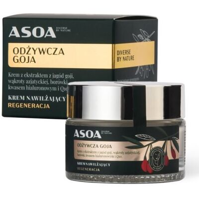 ASOA Krem nawilżający Odżywcza Goja 50 ml ASOA Krem nawilżający Odżywcza Goja 50 ml