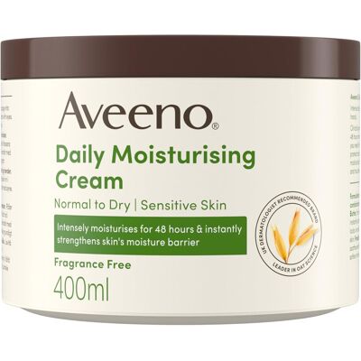 Aveeno Daily Moisturising Cream Nawilżający krem do ciała 48h 400 ml Aveeno Daily Moisturising Cream Nawilżający krem do ciała 48h 400 ml