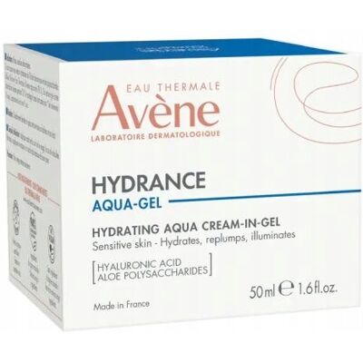 AVENE HYDRANCE AQUA GEL – KREM-ŻEL DO TWARZY INTENSYWNE NAWILŻENIE 50 m AVENE HYDRANCE AQUA GEL – KREM-ŻEL DO TWARZY INTENSYWNE NAWILŻENIE 50 m