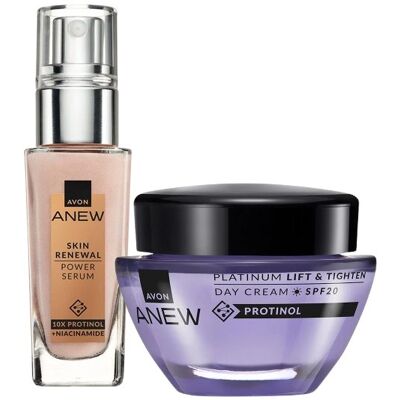 Avon Anew Renewal Zestaw Serum Krem dzień Platinum Avon Anew Renewal Zestaw Serum Krem dzień Platinum