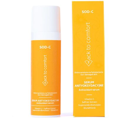 Back To Comfort - SOD-C Serum antyoksydacyjne z 20% witaminą C, 30ml Back To Comfort - SOD-C Serum antyoksydacyjne z 20% witaminą C, 30ml