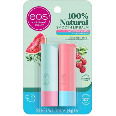 Balsam do ust Eos 100% Natural smak arbuz i malina z marakują Balsam do ust Eos 100% Natural smak arbuz i malina z marakują