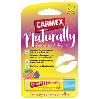Balsam do ust NATURALNIE nawilżający #Czerwone owoce 1 szt. Balsam do ust NATURALNIE nawilżający #Czerwone owoce 1 szt.