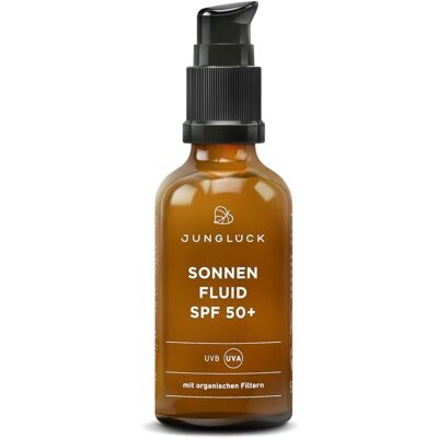 Balsam przeciwsłoneczny do twarzy JUNGLUCK Sonnen Fluid 50+ SPF Balsam przeciwsłoneczny do twarzy JUNGLUCK Sonnen Fluid 50+ SPF