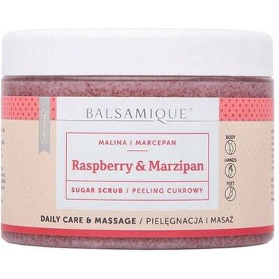 BALSAMIQUE PEELING CUKROWY MALINA Z MARCEPANEM 450g BALSAMIQUE PEELING CUKROWY MALINA Z MARCEPANEM 450g