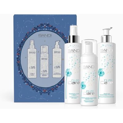 Bandi Professional Zestaw PURE CARE - Oczyszczanie PIANKA TONIK ŻEL Bandi Professional Zestaw PURE CARE - Oczyszczanie PIANKA TONIK ŻEL