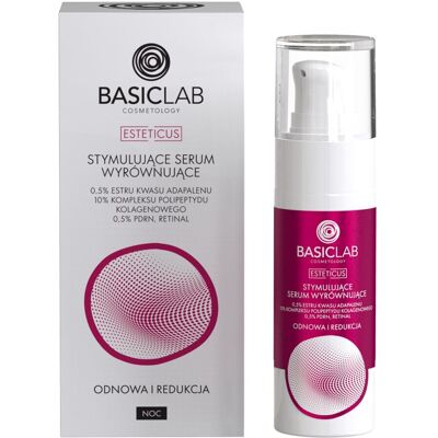 BasicLab Esteticus Stymulujące Serum Wyrównujące 0,5% PDRN 30ml BasicLab Esteticus Stymulujące Serum Wyrównujące 0,5% PDRN 30ml