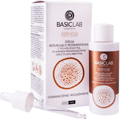 BasicLab Cosmetology Esteticus Serum - Korektor Rozjaśniający Plamy BasicLab Cosmetology Esteticus Serum - Korektor Rozjaśniający Plamy