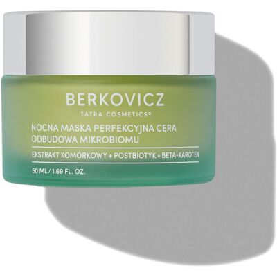 Berkovicz Nocna Maska Perfekcyjna Cera Probiotyczna Odbudowa Mikrobiomu Berkovicz Nocna Maska Perfekcyjna Cera Probiotyczna Odbudowa Mikrobiomu