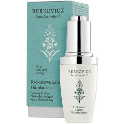 Berkovicz Tatra Cosmetics, Krokusowe Serum Odmładzające do twarzy, 30ml Berkovicz Tatra Cosmetics, Krokusowe Serum Odmładzające do twarzy, 30ml
