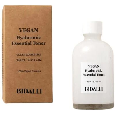 BIDALLI ESSENTIAL Wegański Tonik hialuronowy do twarzy 160ml BIDALLI ESSENTIAL Wegański Tonik hialuronowy do twarzy 160ml