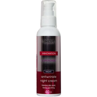 BINGOSPA Innovation LIPOSOME krem przeciwzmarszczkowy na noc 40+ 135g BINGOSPA Innovation LIPOSOME krem przeciwzmarszczkowy na noc 40+ 135g