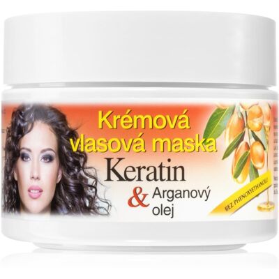 Bione Cosmetics Keratin Model - Maska do włosów - 260ml Bione Cosmetics Keratin Model - Maska do włosów - 260ml