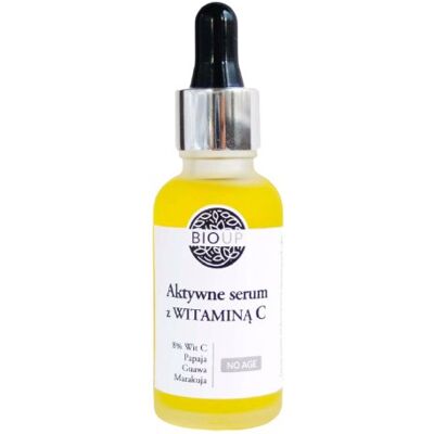 Bioup, Aktywne serum z witaminą C 8% NO AGE 30 ml Bioup, Aktywne serum z witaminą C 8% NO AGE 30 ml