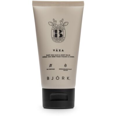 Bjork, Vaxa Baby, Hydra-nawilżający, Balsam, Do twarzy i ciała, 50 ml Bjork, Vaxa Baby, Hydra-nawilżający, Balsam, Do twarzy i ciała, 50 ml