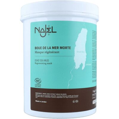 Najel błoto z Morza Martwego 1 kg - Maska twarzy, szyi i ciała Najel błoto z Morza Martwego 1 kg - Maska twarzy, szyi i ciała