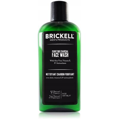 Brickell Męski oczyszczający żel do mycia twarzy z węglem drzewnym 237 ml Brickell Męski oczyszczający żel do mycia twarzy z węglem drzewnym 237 ml