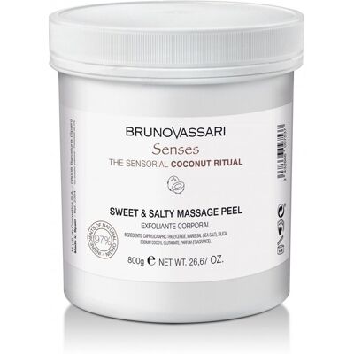 Bruno Vassari, Senses, Olej kokosowy, Żel peelingujący, 650 ml Bruno Vassari, Senses, Olej kokosowy, Żel peelingujący, 650 ml