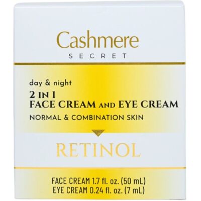 Cashmere Retinol 2w1 Krem do Twarzy na Dzień i na Noc + Krem pod Oczy Cashmere Retinol 2w1 Krem do Twarzy na Dzień i na Noc + Krem pod Oczy