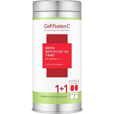 CELL FUSION C ADVANCED CLEAR SUNSCREEN SPF48 KREM PRZECIWSŁONECZNY 2X35ML CELL FUSION C ADVANCED CLEAR SUNSCREEN SPF48 KREM PRZECIWSŁONECZNY 2X35ML