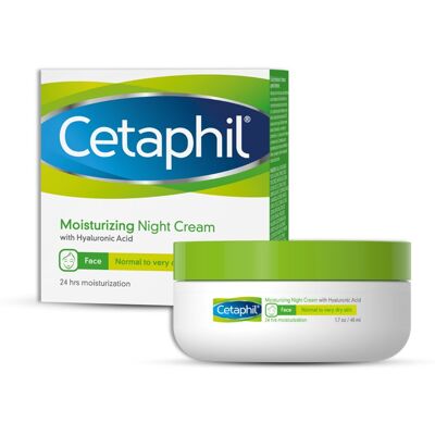 Krem Nocny Nawilżający Cetaphil - Wszystkie Typy Skóry Krem Nocny Nawilżający Cetaphil - Wszystkie Typy Skóry