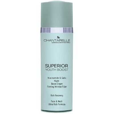 Chantarelle Boost Krem na noc z niacynamidem i kwasem GABA, 50ml Chantarelle Boost Krem na noc z niacynamidem i kwasem GABA, 50ml