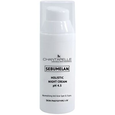 CHANTARELLE Sebumelan Holostic - krem na noc pH 4,5 50ml CHANTARELLE Sebumelan Holostic - krem na noc pH 4,5 50ml