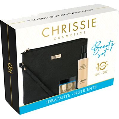 Chrissie Cosmetics, Beauty, Nawilżająco-Odżywczy Zestaw Kosmetyków, 2 szt. Chrissie Cosmetics, Beauty, Nawilżająco-Odżywczy Zestaw Kosmetyków, 2 szt.