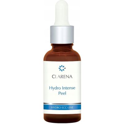 Clarena Hydro Intense Peel, Peeling Nawilżająco Wygładzający 30ml Clarena Hydro Intense Peel, Peeling Nawilżająco Wygładzający 30ml