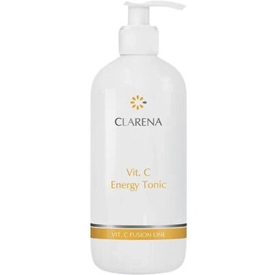 Clarena Vit. C Energy Tonic, Energetyzujący Tonik z Witaminą C 500ml Clarena Vit. C Energy Tonic, Energetyzujący Tonik z Witaminą C 500ml