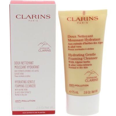 Clarins Hydrating Gentle Foaming Cleaser 75ml delikatna pianka nawilżająca Clarins Hydrating Gentle Foaming Cleaser 75ml delikatna pianka nawilżająca