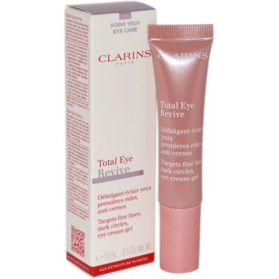 Clarins Total Eye Revive Anti-aging pielęgnacja oczu - Skierowana na drobne linie, cienie pod oczami, żel pod oczy Clarins Total Eye Revive Anti-aging pielęgnacja oczu - Skierowana na drobne linie, cienie pod oczami, żel pod oczy